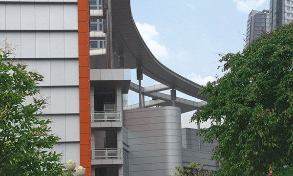 重慶購物廣場(chǎng)鋁單板幕墻工程